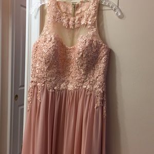 Light Pink Evening Gown